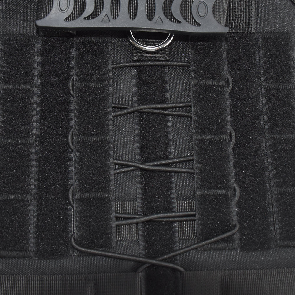 Roarr Heavy Duty Tactical Vest Harness for Dogs, Double Buckles, Bottle Holder On Top.