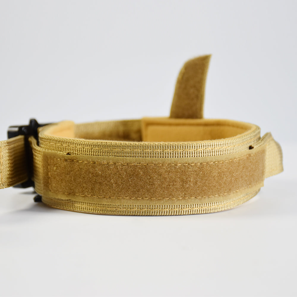 Roarr Heavy Duty Dog Collar and Leash Set – Durable Nylon Collar with Control Handle, Anti-Pull Retractable Leash, and Zinc Alloy Buckles for Medium to Large Dogs