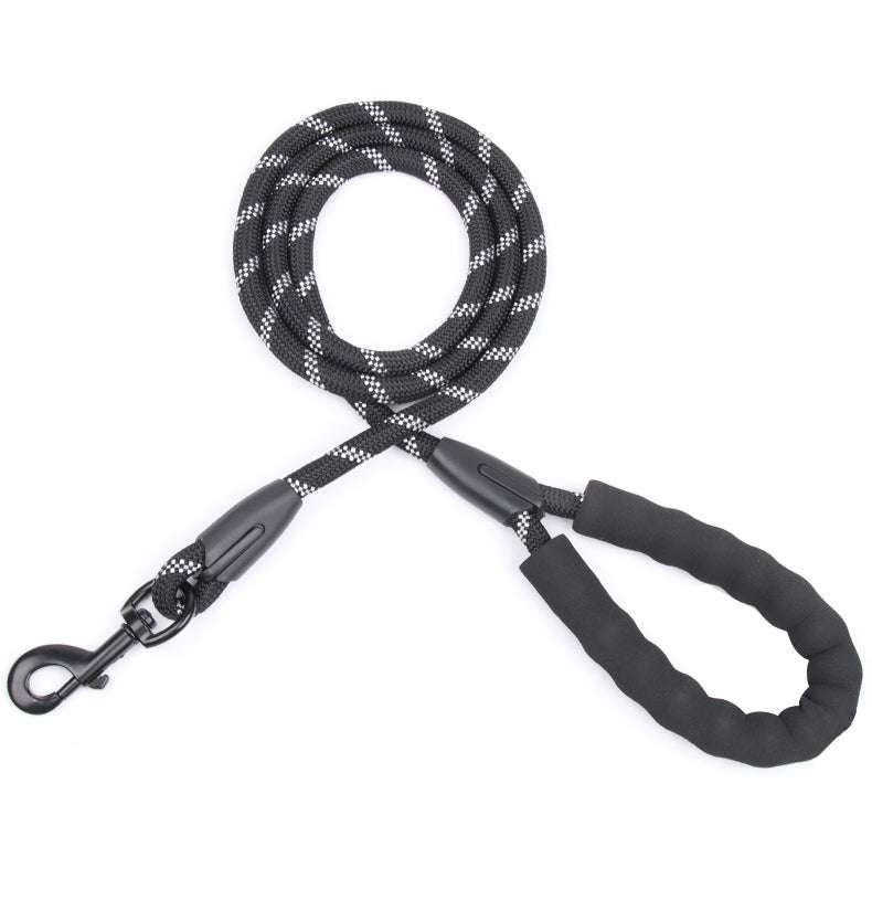Roarr Heavy Duty Dog Leash – Strong Foam Grip Handle, Reflective Design