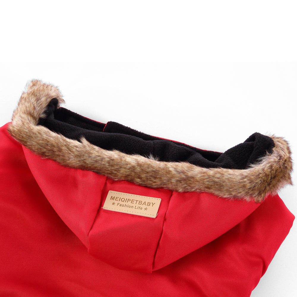 Roarr American-style casual trench coat with reflective trim