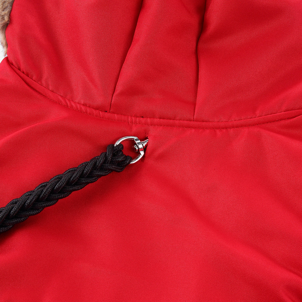 Roarr American-style casual trench coat with reflective trim