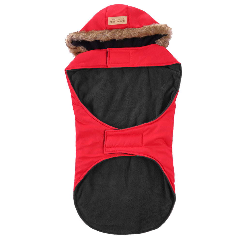 Roarr American-style casual trench coat with reflective trim