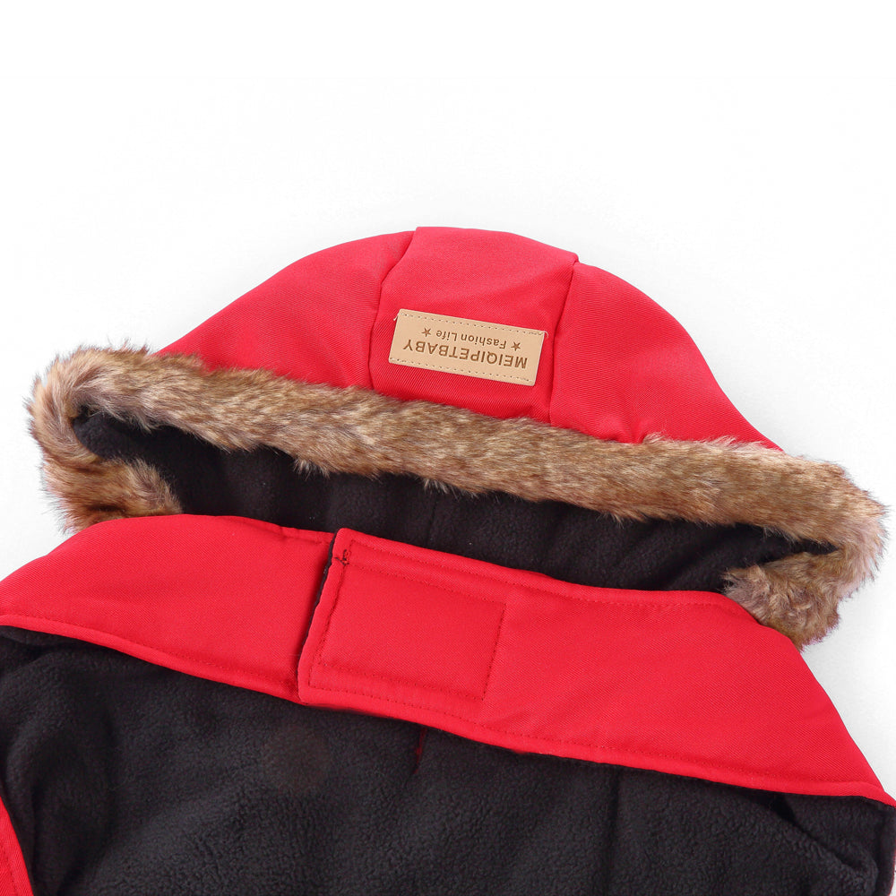 Roarr American-style casual trench coat with reflective trim