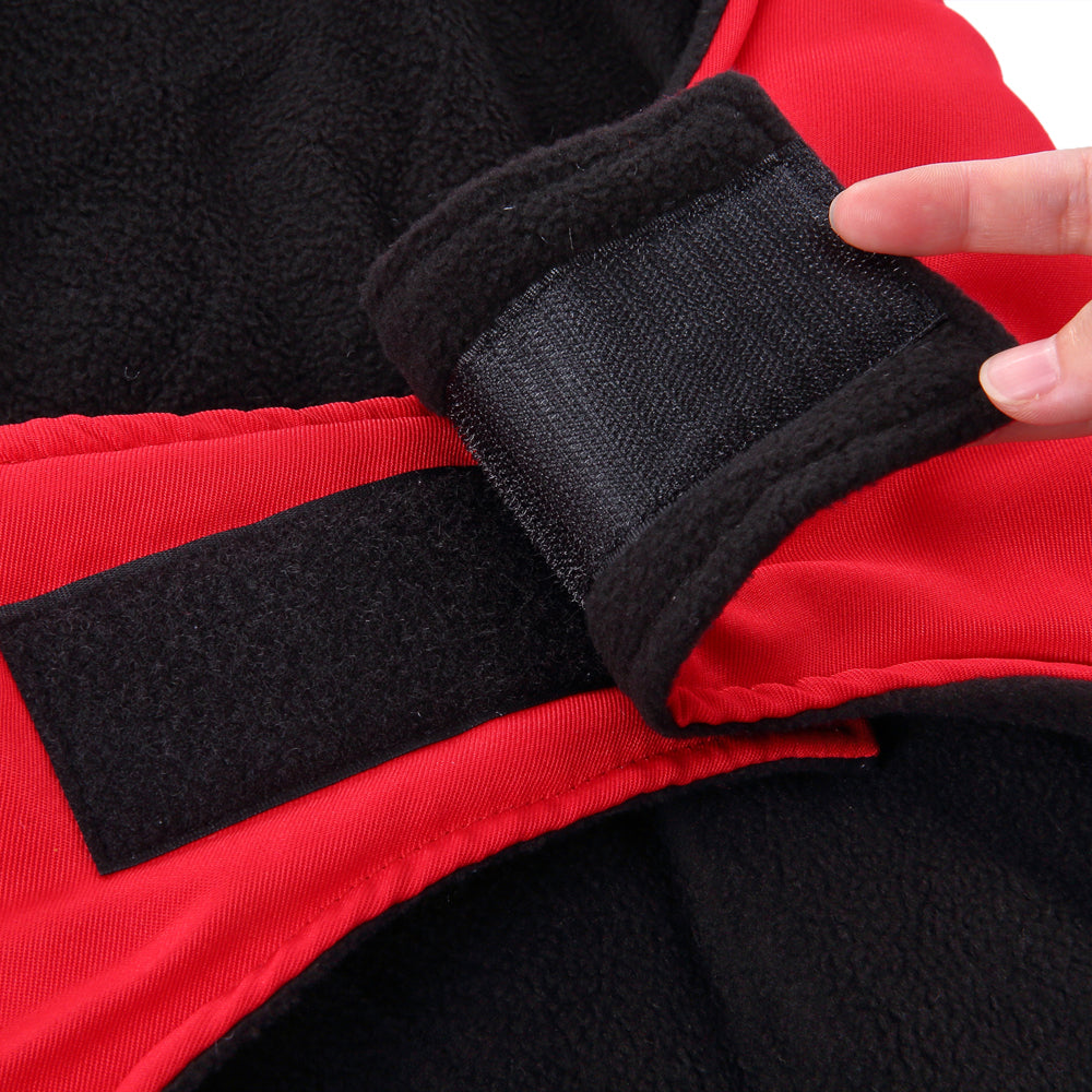 Roarr American-style casual trench coat with reflective trim