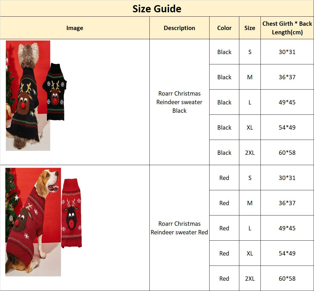 Roarr Christmas Reindeer Sweater